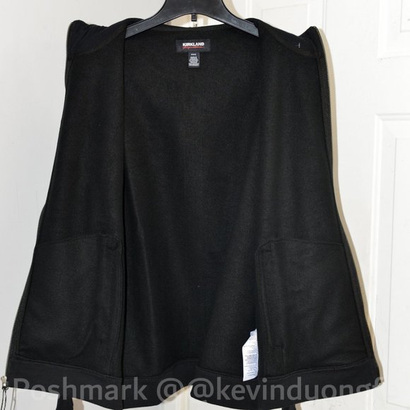 Kirkland Signature Men’s Full Zip Hoodie  Color: Black - Picture 3 of 8